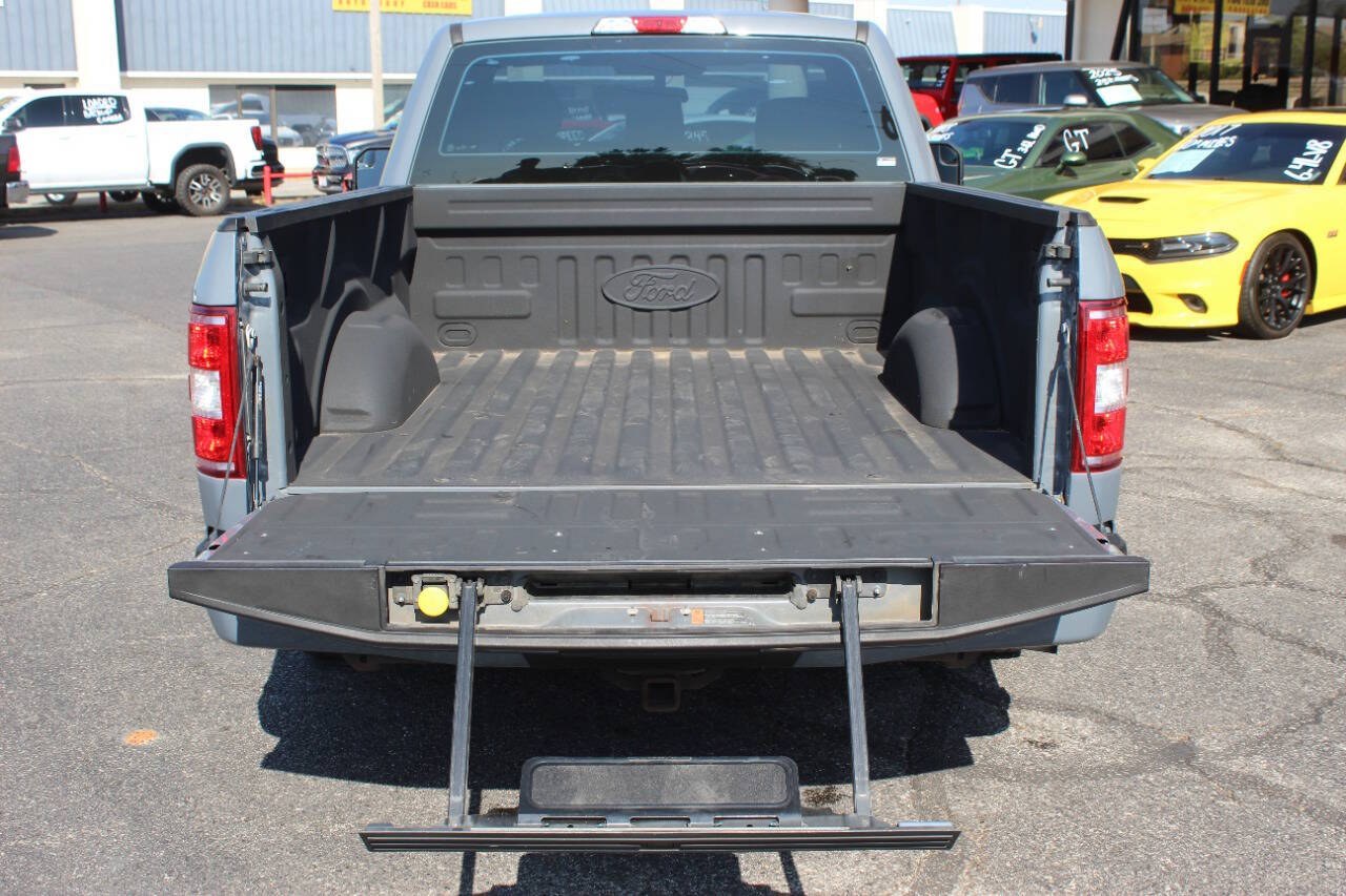 2019 Gray Ford F-150 XL 6.5-ft. Bed 2WD (1FTMF1CP0KK) with an EcoBoost 2.7L Twin Turbo V6 325hp 400ft. lbs. 2.7L V6 engine, Automatic 10-Speed transmission, located at 4301 NW 39th , Oklahoma City, OK, 73112, (405) 949-5600, 35.512135, -97.598671 - Hablamos espanol. SPEND SMART --- BUY FROM SUPER SPORTS. ALL PRICES, DOWN PAYMENTS, PAYMENTS, AND FINANCE TERMS ARE NEGOTIABLE AT THE TIME OF APPROVAL. WE WILL WORK WITH YOU TO FIT YOUR BUDGET. WE WILL EVEN LOWER AND ADJUST THE NUMBERS TO HELP MAKE THE VEHICLE MORE AFFORDABLE FOR YOU.- Photo#19