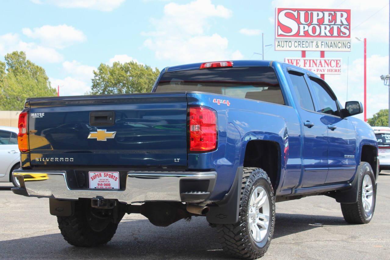 2017 Blue Chevrolet Silverado 1500 LT Double Cab 4WD (1GCVKREC0HZ) with an EcoTec3 5.3L V8 355hp 383ft. lbs. 5.3L V8 engine, Automatic 6-Speed transmission, located at 4301 NW 39th , Oklahoma City, OK, 73112, (405) 949-5600, 35.512135, -97.598671 - Hablamos espanol. SPEND SMART --- BUY FROM SUPER SPORTS. ALL PRICES, DOWN PAYMENTS, PAYMENTS, AND FINANCE TERMS ARE NEGOTIABLE AT THE TIME OF APPROVAL. WE WILL WORK WITH YOU TO FIT YOUR BUDGET. WE WILL EVEN LOWER AND ADJUST THE NUMBERS TO HELP MAKE THE VEHICLE MORE AFFORDABLE FOR YOU.- Photo#3