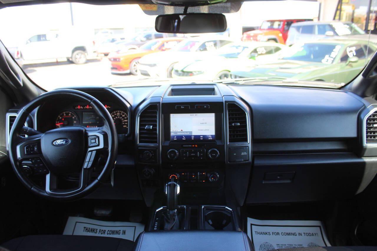 2018 Gray Ford F-150 XLT SuperCrew 5.5-ft. Bed 4WD (1FTEW1EGXJF) with an EcoBoost 3.5L Twin Turbo V6 375hp 470ft. lbs. 3.5L V6 engine, Automatic 10-Speed transmission, located at 4301 NW 39th , Oklahoma City, OK, 73112, (405) 949-5600, 35.512135, -97.598671 - Hablamos espanol. SPEND SMART --- BUY FROM SUPER SPORTS. ALL PRICES, DOWN PAYMENTS, PAYMENTS, AND FINANCE TERMS ARE NEGOTIABLE AT THE TIME OF APPROVAL. WE WILL WORK WITH YOU TO FIT YOUR BUDGET. WE WILL EVEN LOWER AND ADJUST THE NUMBERS TO HELP MAKE THE VEHICLE MORE AFFORDABLE FOR YOU.- Photo#17