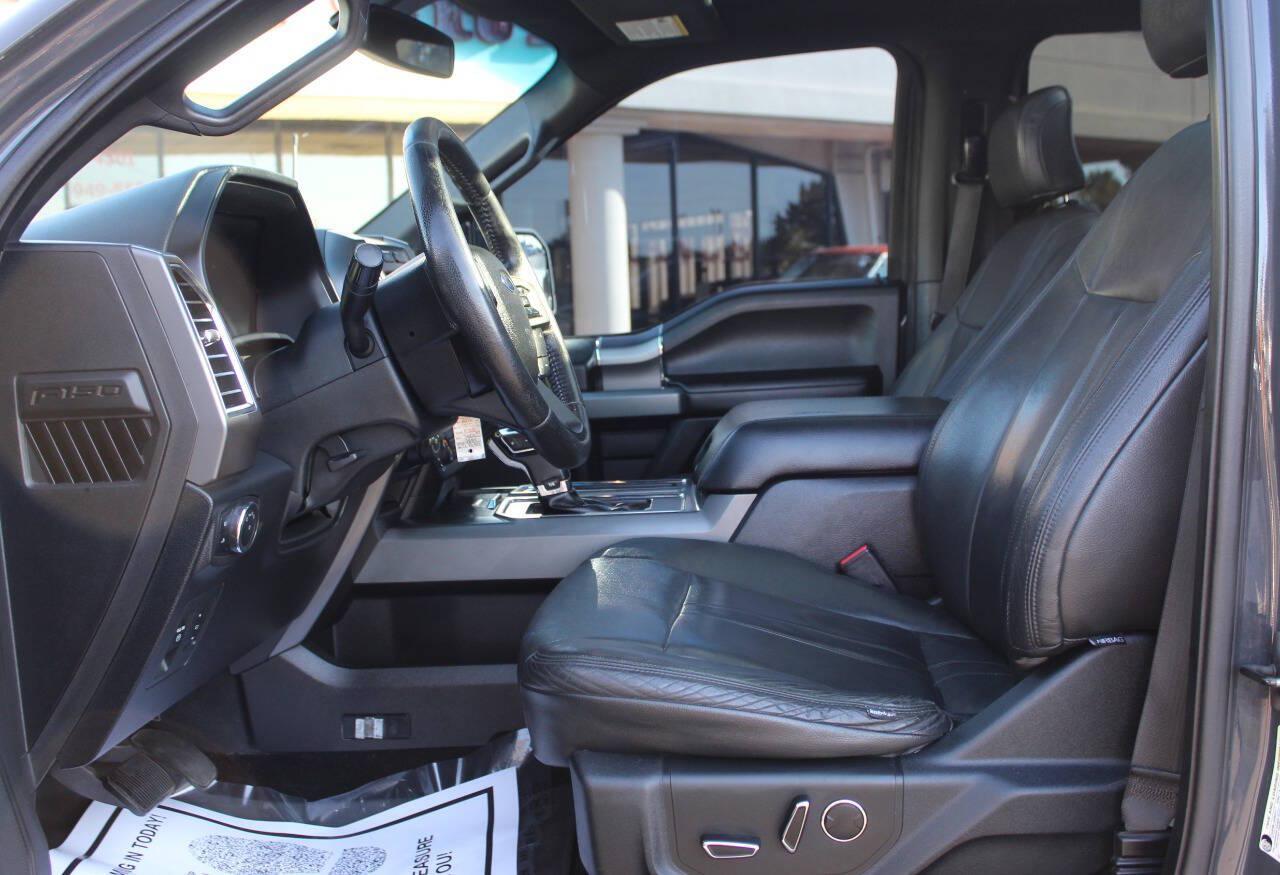 2016 Gray Ford F-150 XLT SuperCrew 6.5-ft. Bed 4WD (1FTEW1EP0GF) with an EcoBoost 2.7L Twin Turbo V6 325hp 375ft. lbs. 2.7L V6 engine, Automatic 6-Speed transmission, located at 4301 NW 39th , Oklahoma City, OK, 73112, (405) 949-5600, 35.512135, -97.598671 - Hablamos espanol. SPEND SMART --- BUY FROM SUPER SPORTS. ALL PRICES, DOWN PAYMENTS, PAYMENTS, AND FINANCE TERMS ARE NEGOTIABLE AT THE TIME OF APPROVAL. WE WILL WORK WITH YOU TO FIT YOUR BUDGET. WE WILL EVEN LOWER AND ADJUST THE NUMBERS TO HELP MAKE THE VEHICLE MORE AFFORDABLE FOR YOU.- Photo#15
