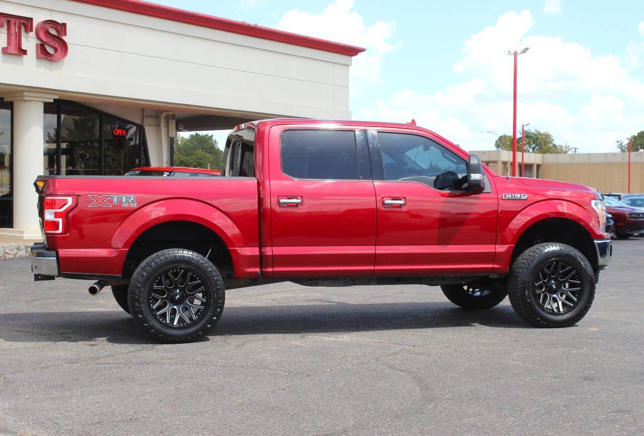 2018 Red Ford F-150 XLT SuperCrew 5.5-ft. Bed 4WD (1FTEW1EG6JF) with an EcoBoost 3.5L Twin Turbo V6 375hp 470ft. lbs. 3.5L V6 engine, Automatic 10-Speed transmission, located at 4301 NW 39th , Oklahoma City, OK, 73112, (405) 949-5600, 35.512135, -97.598671 - Hablamos espanol. SPEND SMART --- BUY FROM SUPER SPORTS. ALL PRICES, DOWN PAYMENTS, PAYMENTS, AND FINANCE TERMS ARE NEGOTIABLE AT THE TIME OF APPROVAL. WE WILL WORK WITH YOU TO FIT YOUR BUDGET. WE WILL EVEN LOWER AND ADJUST THE NUMBERS TO HELP MAKE THE VEHICLE MORE AFFORDABLE FOR YOU.- Photo#2