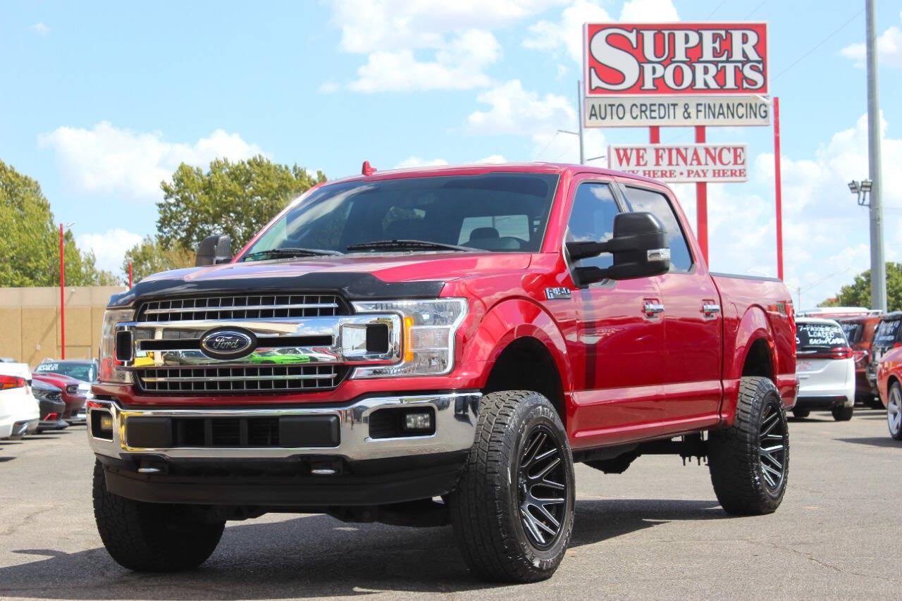 2018 Red Ford F-150 XLT SuperCrew 5.5-ft. Bed 4WD (1FTEW1EG6JF) with an EcoBoost 3.5L Twin Turbo V6 375hp 470ft. lbs. 3.5L V6 engine, Automatic 10-Speed transmission, located at 4301 NW 39th , Oklahoma City, OK, 73112, (405) 949-5600, 35.512135, -97.598671 - Hablamos espanol. SPEND SMART --- BUY FROM SUPER SPORTS. ALL PRICES, DOWN PAYMENTS, PAYMENTS, AND FINANCE TERMS ARE NEGOTIABLE AT THE TIME OF APPROVAL. WE WILL WORK WITH YOU TO FIT YOUR BUDGET. WE WILL EVEN LOWER AND ADJUST THE NUMBERS TO HELP MAKE THE VEHICLE MORE AFFORDABLE FOR YOU.- Photo#6