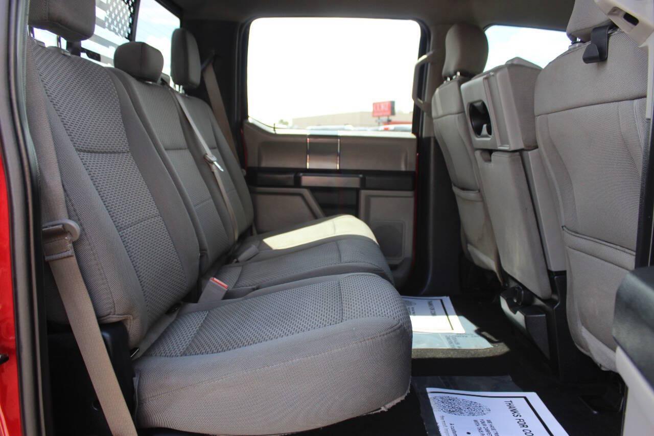 2018 Red Ford F-150 XLT SuperCrew 5.5-ft. Bed 4WD (1FTEW1EG6JF) with an EcoBoost 3.5L Twin Turbo V6 375hp 470ft. lbs. 3.5L V6 engine, Automatic 10-Speed transmission, located at 4301 NW 39th , Oklahoma City, OK, 73112, (405) 949-5600, 35.512135, -97.598671 - Hablamos espanol. SPEND SMART --- BUY FROM SUPER SPORTS. ALL PRICES, DOWN PAYMENTS, PAYMENTS, AND FINANCE TERMS ARE NEGOTIABLE AT THE TIME OF APPROVAL. WE WILL WORK WITH YOU TO FIT YOUR BUDGET. WE WILL EVEN LOWER AND ADJUST THE NUMBERS TO HELP MAKE THE VEHICLE MORE AFFORDABLE FOR YOU.- Photo#10