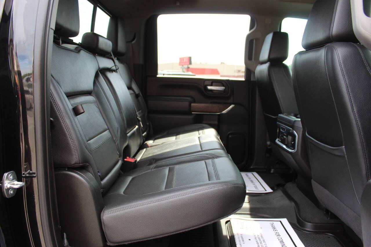 2021 Black GMC Sierra 2500HD Denali Crew Cab 4WD (1GT49REY0MF) with an Duramax 6.6L Biodiesel Turbo V8 445hp 910ft. lbs. 6.6L V8 engine, Automatic 10-Speed transmission, located at 4301 NW 39th , Oklahoma City, OK, 73112, (405) 949-5600, 35.512135, -97.598671 - Hablamos espanol. SPEND SMART --- BUY FROM SUPER SPORTS. ALL PRICES, DOWN PAYMENTS, PAYMENTS, AND FINANCE TERMS ARE NEGOTIABLE AT THE TIME OF APPROVAL. WE WILL WORK WITH YOU TO FIT YOUR BUDGET. WE WILL EVEN LOWER AND ADJUST THE NUMBERS TO HELP MAKE THE VE HICLE MORE AFFORDABLE FOR YOU.- Photo#10