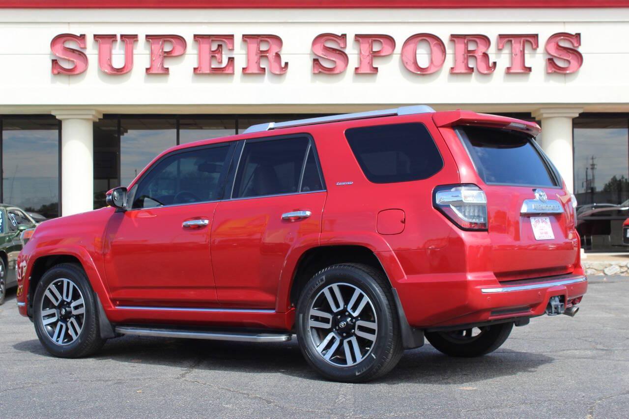 2015 Red Toyota 4Runner SR5 2WD (JTEZU5JR6F5) with an 4.0L V6 270hp 278ft. lbs. 4.0L V6 engine, Automatic 5-Speed transmission, located at 4301 NW 39th , Oklahoma City, OK, 73112, (405) 949-5600, 35.512135, -97.598671 - Hablamos espanol. SPEND SMART --- BUY FROM SUPER SPORTS. ALL PRICES, DOWN PAYMENTS, PAYMENTS, AND FINANCE TERMS ARE NEGOTIABLE AT THE TIME OF APPROVAL. WE WILL WORK WITH YOU TO FIT YOUR BUDGET. WE WILL EVEN LOWER AND ADJUST THE NUMBERS TO HELP MAKE THE VEHICLE MORE AFFORDABLE FOR YOU.- Photo#4