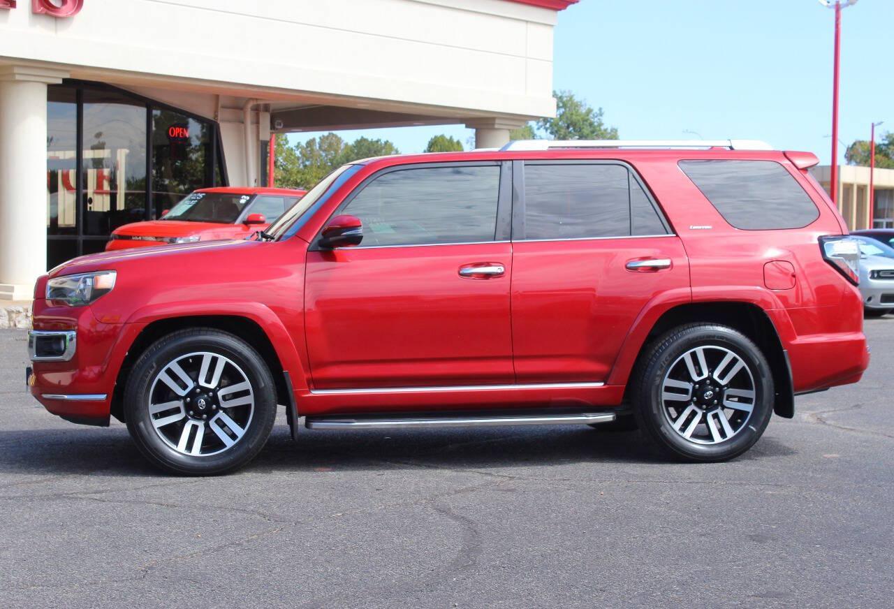2015 Red Toyota 4Runner SR5 2WD (JTEZU5JR6F5) with an 4.0L V6 270hp 278ft. lbs. 4.0L V6 engine, Automatic 5-Speed transmission, located at 4301 NW 39th , Oklahoma City, OK, 73112, (405) 949-5600, 35.512135, -97.598671 - Hablamos espanol. SPEND SMART --- BUY FROM SUPER SPORTS. ALL PRICES, DOWN PAYMENTS, PAYMENTS, AND FINANCE TERMS ARE NEGOTIABLE AT THE TIME OF APPROVAL. WE WILL WORK WITH YOU TO FIT YOUR BUDGET. WE WILL EVEN LOWER AND ADJUST THE NUMBERS TO HELP MAKE THE VEHICLE MORE AFFORDABLE FOR YOU.- Photo#5