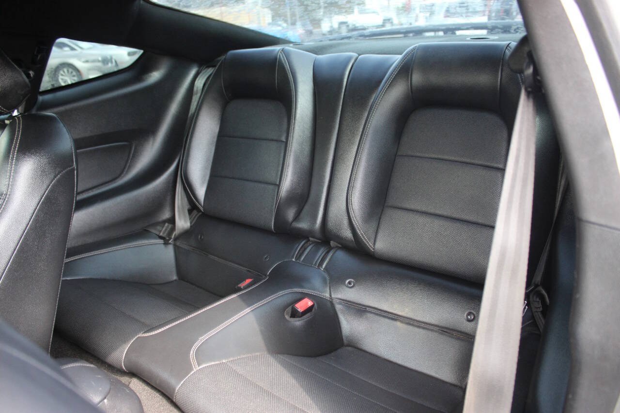 2019 Gray Ford Mustang GT Premium Coupe (1FA6P8CF8K5) with an 5.0L V8 5.0L V8 engine, Automatic 10-Speed transmission, located at 4301 NW 39th , Oklahoma City, OK, 73112, (405) 949-5600, 35.512135, -97.598671- Photo#12