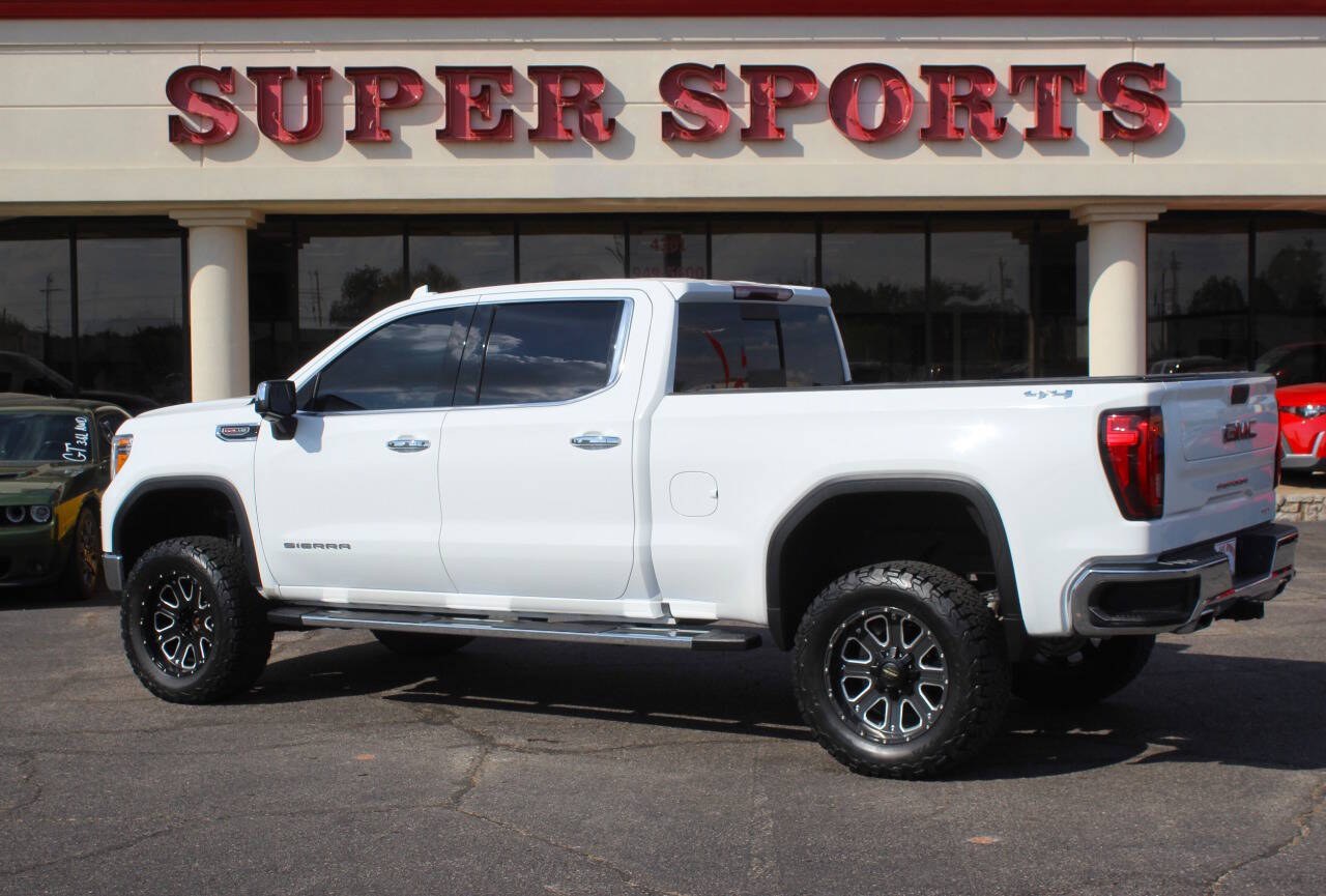 2022 White GMC Sierra 1500 Limited SLT Crew Cab Short Box 4WD (3GTU9DEL8NG) with an EcoTec3 6.2L V8 420hp 460ft. lbs. 6.2L V8 engine, Automatic 10-Speed transmission, located at 4301 NW 39th , Oklahoma City, OK, 73112, (405) 949-5600, 35.512135, -97.598671- Photo#4