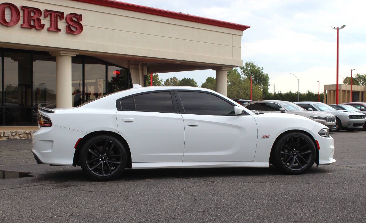 2019 White Dodge Charger R/T 392 (2C3CDXGJ7KH) with an HEMI 6.4L V8 485hp 475ft. lbs. 6.4L V8 engine, Automatic 8-Speed transmission, located at 4301 NW 39th , Oklahoma City, OK, 73112, (405) 949-5600, 35.512135, -97.598671 - Hablamos espanol. SPEND SMART --- BUY FROM SUPER SPORTS. ALL PRICES, DOWN PAYMENTS, PAYMENTS, AND FINANCE TERMS ARE NEGOTIABLE AT THE TIME OF APPROVAL. WE WILL WORK WITH YOU TO FIT YOUR BUDGET. WE WILL EVEN LOWER AND ADJUST THE NUMBERS TO HELP MAKE THE VEHICLE MORE AFFORDABLE FOR YOU.- Photo#2