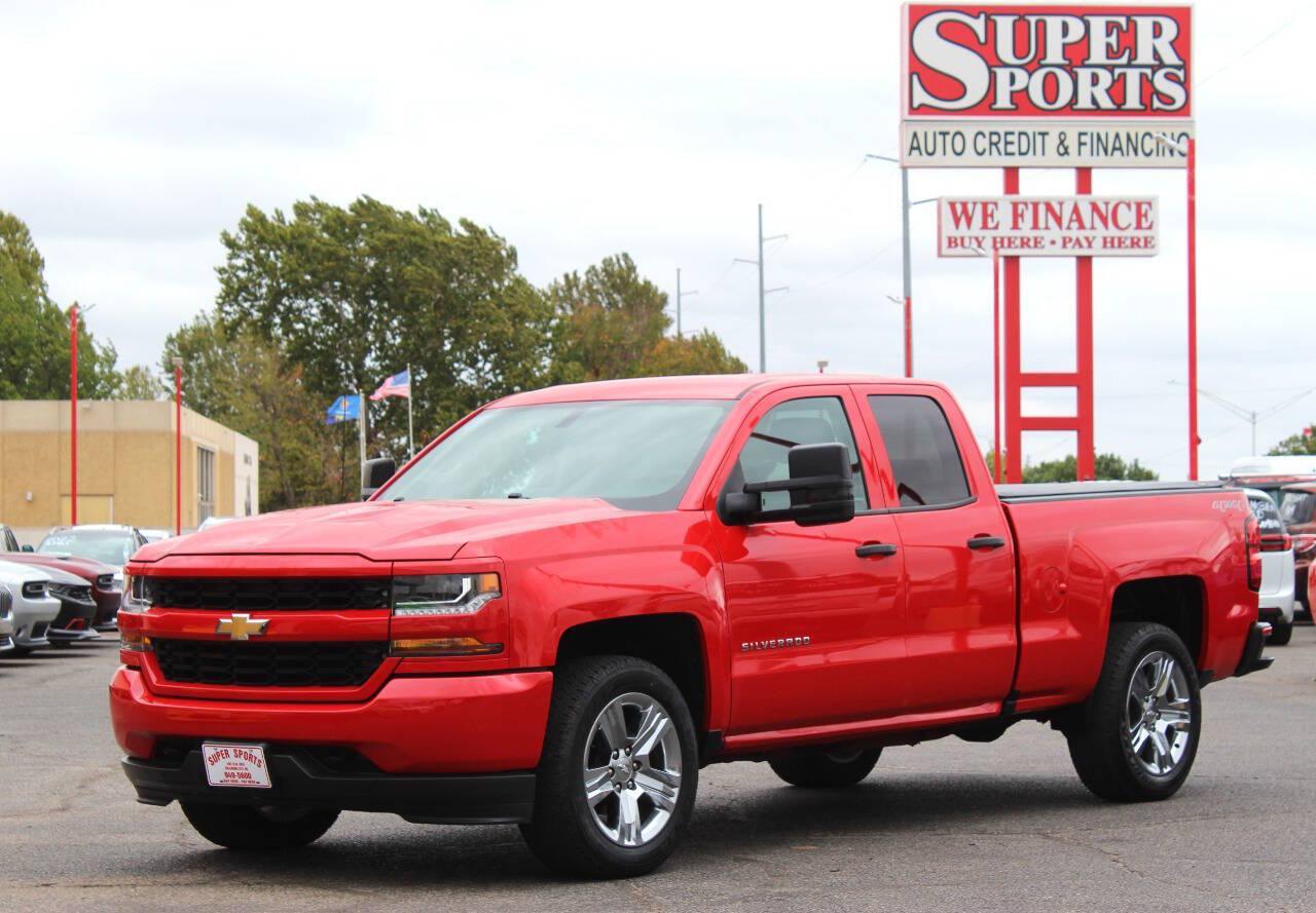 2016 Red Chevrolet Silverado 1500 Work Truck Double Cab 4WD (1GCVKPEC5GZ) with an EcoTec3 5.3L V8 355hp 383ft. lbs. 5.3L V8 engine, Automatic 6-Speed transmission, located at 4301 NW 39th , Oklahoma City, OK, 73112, (405) 949-5600, 35.512135, -97.598671 - Hablamos espanol. SPEND SMART --- BUY FROM SUPER SPORTS. ALL PRICES, DOWN PAYMENTS, PAYMENTS, AND FINANCE TERMS ARE NEGOTIABLE AT THE TIME OF APPROVAL. WE WILL WORK WITH YOU TO FIT YOUR BUDGET. WE WILL EVEN LOWER AND ADJUST THE NUMBERS TO HELP MAKE THE VEHICLE MORE AFFORDABLE FOR YOU.- Photo#6
