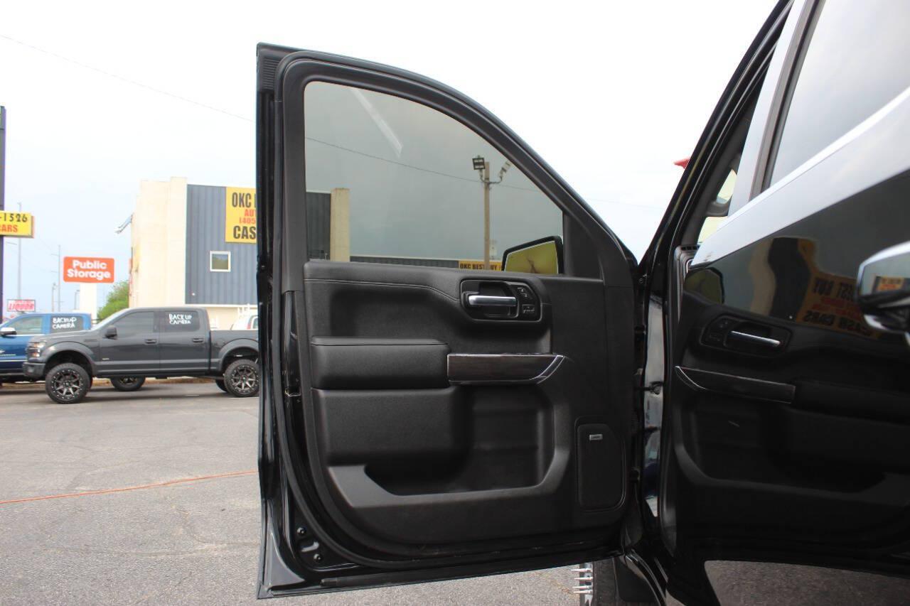 2019 Black Chevrolet Silverado 1500 LTZ Crew Cab Long Box 4WD (3GCUYGED2KG) with an EcoTec3 5.3L V8 355hp 383ft. lbs. 5.3L V8 engine, Automatic 8-Speed transmission, located at 4301 NW 39th , Oklahoma City, OK, 73112, (405) 949-5600, 35.512135, -97.598671 - Hablamos espanol. SPEND SMART --- BUY FROM SUPER SPORTS. ALL PRICES, DOWN PAYMENTS, PAYMENTS, AND FINANCE TERMS ARE NEGOTIABLE AT THE TIME OF APPROVAL. WE WILL WORK WITH YOU TO FIT YOUR BUDGET. WE WILL EVEN LOWER AND ADJUST THE NUMBERS TO HELP MAKE THE VE HICLE MORE AFFORDABLE FOR YOU.- Photo#13