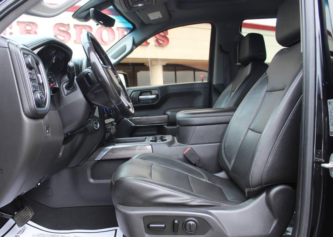 2019 Black Chevrolet Silverado 1500 LTZ Crew Cab Long Box 4WD (3GCUYGED2KG) with an EcoTec3 5.3L V8 355hp 383ft. lbs. 5.3L V8 engine, Automatic 8-Speed transmission, located at 4301 NW 39th , Oklahoma City, OK, 73112, (405) 949-5600, 35.512135, -97.598671 - Hablamos espanol. SPEND SMART --- BUY FROM SUPER SPORTS. ALL PRICES, DOWN PAYMENTS, PAYMENTS, AND FINANCE TERMS ARE NEGOTIABLE AT THE TIME OF APPROVAL. WE WILL WORK WITH YOU TO FIT YOUR BUDGET. WE WILL EVEN LOWER AND ADJUST THE NUMBERS TO HELP MAKE THE VE HICLE MORE AFFORDABLE FOR YOU.- Photo#14
