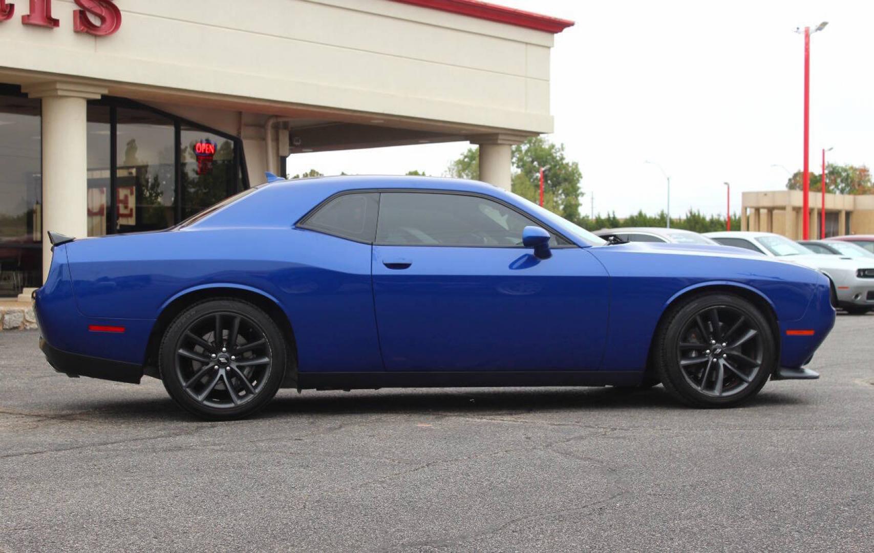 2019 Blue Dodge Challenger GT (2C3CDZJG1KH) with an Pentastar 3.6L V6 305hp 268ft. lbs. 3.6L V6 engine, Automatic 8-Speed transmission, located at 4301 NW 39th , Oklahoma City, OK, 73112, (405) 949-5600, 35.512135, -97.598671 - Hablamos espanol. SPEND SMART --- BUY FROM SUPER SPORTS. ALL PRICES, DOWN PAYMENTS, PAYMENTS, AND FINANCE TERMS ARE NEGOTIABLE AT THE TIME OF APPROVAL. WE WILL WORK WITH YOU TO FIT YOUR BUDGET. WE WILL EVEN LOWER AND ADJUST THE NUMBERS TO HELP MAKE THE VE HICLE MORE AFFORDABLE FOR YOU.- Photo#2