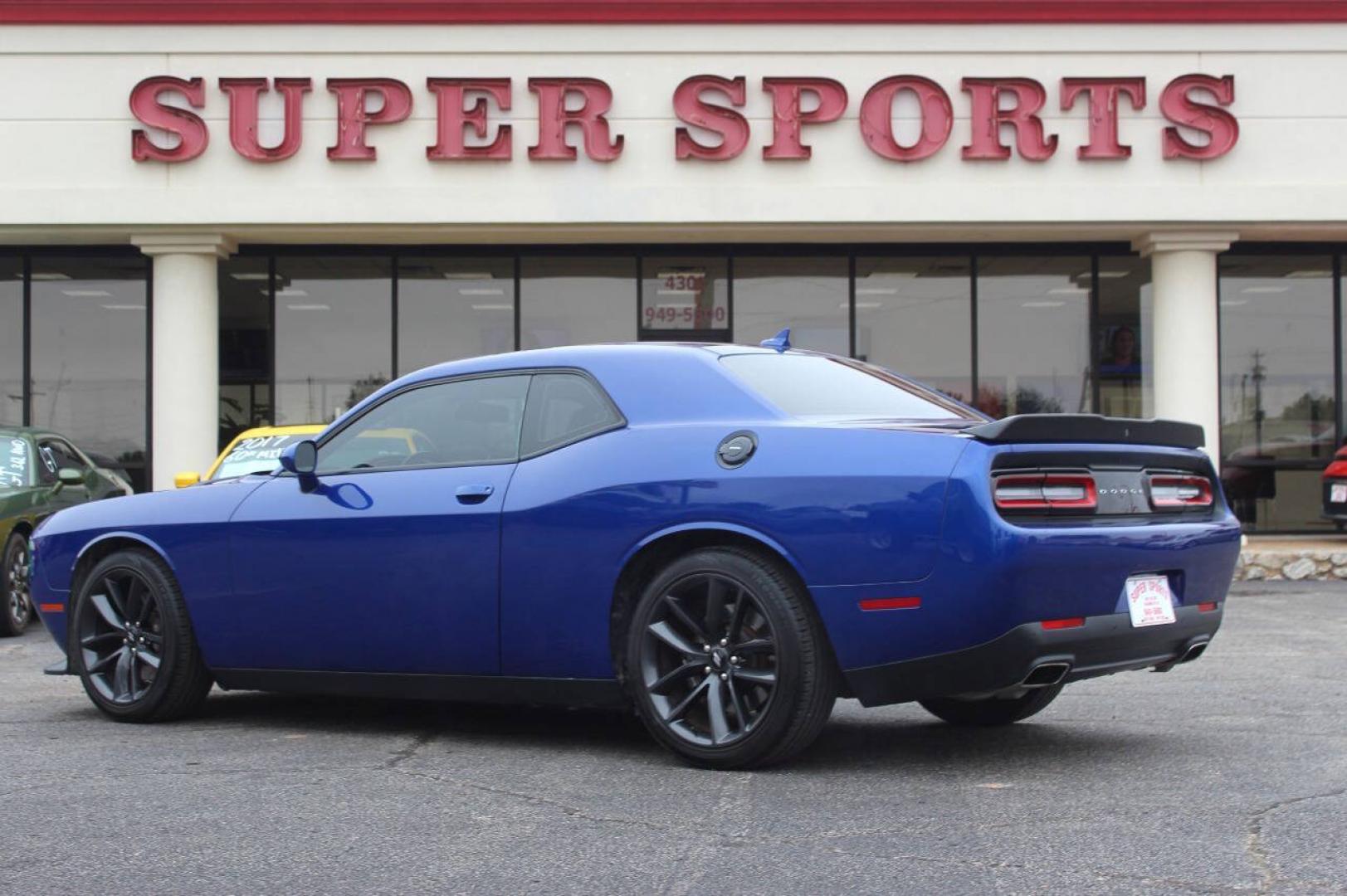 2019 Blue Dodge Challenger GT (2C3CDZJG1KH) with an Pentastar 3.6L V6 305hp 268ft. lbs. 3.6L V6 engine, Automatic 8-Speed transmission, located at 4301 NW 39th , Oklahoma City, OK, 73112, (405) 949-5600, 35.512135, -97.598671 - Hablamos espanol. SPEND SMART --- BUY FROM SUPER SPORTS. ALL PRICES, DOWN PAYMENTS, PAYMENTS, AND FINANCE TERMS ARE NEGOTIABLE AT THE TIME OF APPROVAL. WE WILL WORK WITH YOU TO FIT YOUR BUDGET. WE WILL EVEN LOWER AND ADJUST THE NUMBERS TO HELP MAKE THE VE HICLE MORE AFFORDABLE FOR YOU.- Photo#4