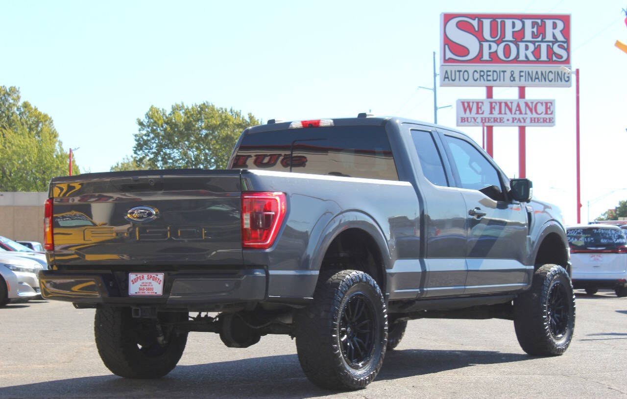 2021 Gray Ford F-150 Lariat SuperCab 6.5-ft. 4WD (1FTFX1E54MK) with an 5.0L Flex Fuel V8 400hp 410ft. lbs. 5.0L V8 engine, Automatic 10-Speed transmission, located at 4301 NW 39th , Oklahoma City, OK, 73112, (405) 949-5600, 35.512135, -97.598671 - Hablamos espanol. SPEND SMART --- BUY FROM SUPER SPORTS. ALL PRICES, DOWN PAYMENTS, PAYMENTS, AND FINANCE TERMS ARE NEGOTIABLE AT THE TIME OF APPROVAL. WE WILL WORK WITH YOU TO FIT YOUR BUDGET. WE WILL EVEN LOWER AND ADJUST THE NUMBERS TO HELP MAKE THE VE HICLE MORE AFFORDABLE FOR YOU.- Photo#3