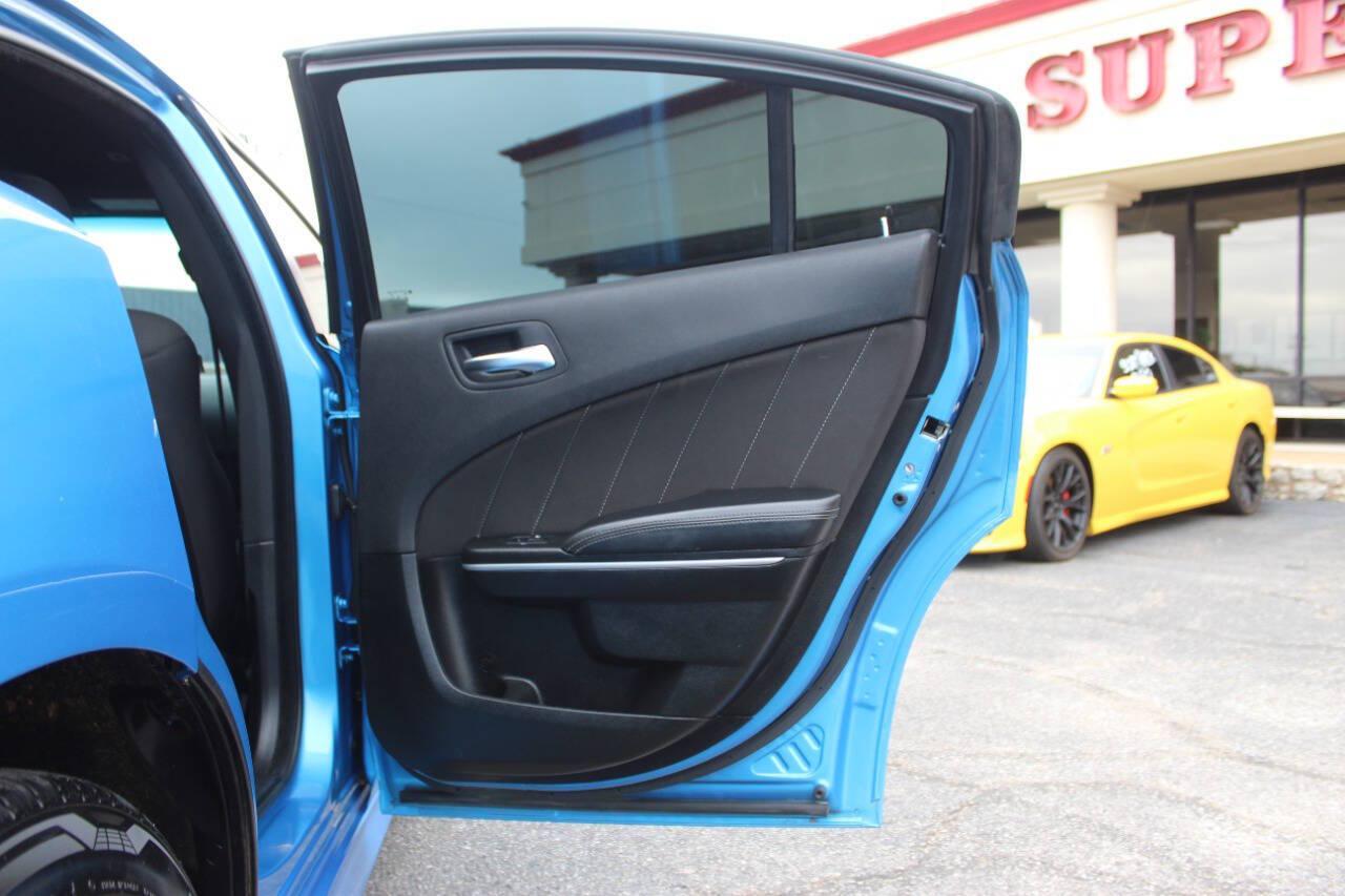 2023 Blue Dodge Charger R/T (2C3CDXCT4PH) with an HEMI 5.7L V8 370hp 395ft. lbs. 5.7L V8 engine, Automatic 8-Speed transmission, located at 4301 NW 39th , Oklahoma City, OK, 73112, (405) 949-5600, 35.512135, -97.598671 - Hablamos espanol. SPEND SMART --- BUY FROM SUPER SPORTS. ALL PRICES, DOWN PAYMENTS, PAYMENTS, AND FINANCE TERMS ARE NEGOTIABLE AT THE TIME OF APPROVAL. WE WILL WORK WITH YOU TO FIT YOUR BUDGET. WE WILL EVEN LOWER AND ADJUST THE NUMBERS TO HELP MAKE THE VEHICLE MORE AFFORDABLE FOR YOU.- Photo#10