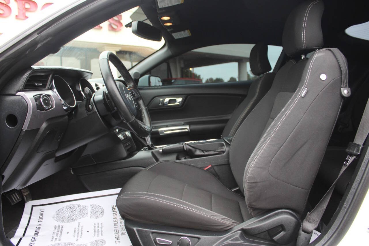 2015 White Ford Mustang V6 Coupe (1FA6P8AM1F5) with an 3.7L V6 3.7L V6 engine, Automatic 6-Speed transmission, located at 4301 NW 39th , Oklahoma City, OK, 73112, (405) 949-5600, 35.512135, -97.598671 - SPEND SMART --- BUY FROM SUPER SPORTS. ALL PRICES, DOWN PAYMENTS, PAYMENTS, AND FINANCE TERMS ARE NEGOTIABLE AT THE TIME OF APPROVAL. WE WILL WORK WITH YOU TO FIT YOUR BUDGET. WE WILL EVEN LOWER AND ADJUST THE NUMBERS TO HELP MAKE THE VEHICLE MORE AFFORDABLE FOR YOU. Our financing progra- Photo#13