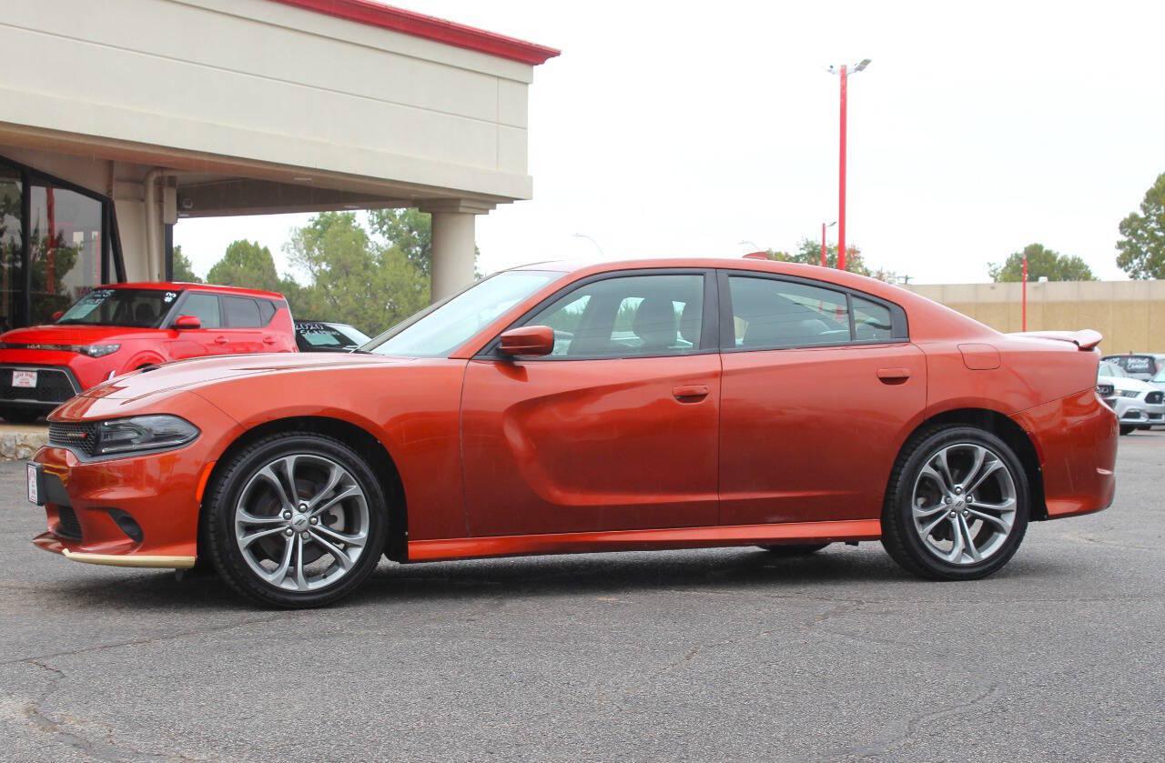 2021 Orange Dodge Charger GT AWD (2C3CDXHG3MH) with an Pentastar 3.6L V6 300hp 264ft. lbs. 3.6L V6 engine, Automatic 8-Speed transmission, located at 4301 NW 39th , Oklahoma City, OK, 73112, (405) 949-5600, 35.512135, -97.598671 - SPEND SMART --- BUY FROM SUPER SPORTS. ALL PRICES, DOWN PAYMENTS, PAYMENTS, AND FINANCE TERMS ARE NEGOTIABLE AT THE TIME OF APPROVAL. WE WILL WORK WITH YOU TO FIT YOUR BUDGET. WE WILL EVEN LOWER AND ADJUST THE NUMBERS TO HELP MAKE THE VEHICLE MORE AFFORDABLE FOR YOU. Our financing progra- Photo#5