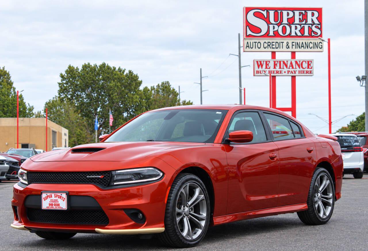 2021 Orange Dodge Charger GT AWD (2C3CDXHG3MH) with an Pentastar 3.6L V6 300hp 264ft. lbs. 3.6L V6 engine, Automatic 8-Speed transmission, located at 4301 NW 39th , Oklahoma City, OK, 73112, (405) 949-5600, 35.512135, -97.598671 - SPEND SMART --- BUY FROM SUPER SPORTS. ALL PRICES, DOWN PAYMENTS, PAYMENTS, AND FINANCE TERMS ARE NEGOTIABLE AT THE TIME OF APPROVAL. WE WILL WORK WITH YOU TO FIT YOUR BUDGET. WE WILL EVEN LOWER AND ADJUST THE NUMBERS TO HELP MAKE THE VEHICLE MORE AFFORDABLE FOR YOU. Our financing progra- Photo#6