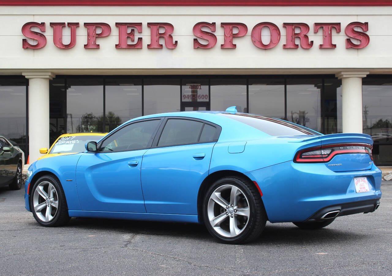 2016 Blue Dodge Charger R/T (2C3CDXCT7GH) with an HEMI 5.7L V8 370hp 395ft. lbs. 5.7L V8 engine, Automatic 8-Speed transmission, located at 4301 NW 39th , Oklahoma City, OK, 73112, (405) 949-5600, 35.512135, -97.598671 - SPEND SMART --- BUY FROM SUPER SPORTS. ALL PRICES, DOWN PAYMENTS, PAYMENTS, AND FINANCE TERMS ARE NEGOTIABLE AT THE TIME OF APPROVAL. WE WILL WORK WITH YOU TO FIT YOUR BUDGET. WE WILL EVEN LOWER AND ADJUST THE NUMBERS TO HELP MAKE THE VEHICLE MORE AFFORDABLE FOR YOU. Our financing progra- Photo#4